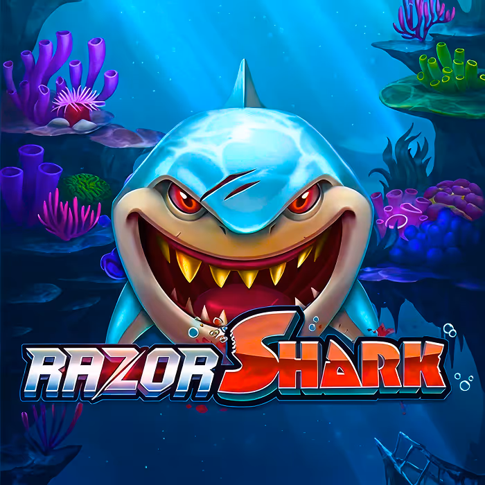 Razor Shark Slot-Spiel mit Meerestiefen, Mystery-Stapeln und aggressiven Hai-Symbolen